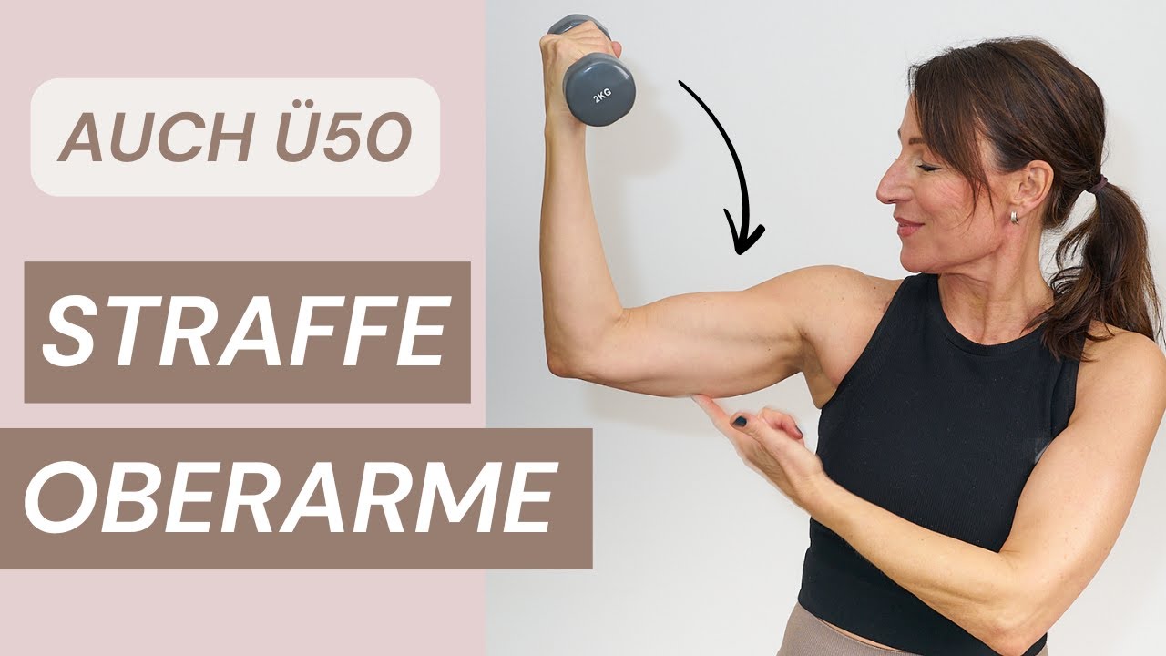 Sch&ouml;ne & straffe Oberarme - das erreiche ich (59) mit 3 x15 Min Training/Woche - das kannst Du auch!