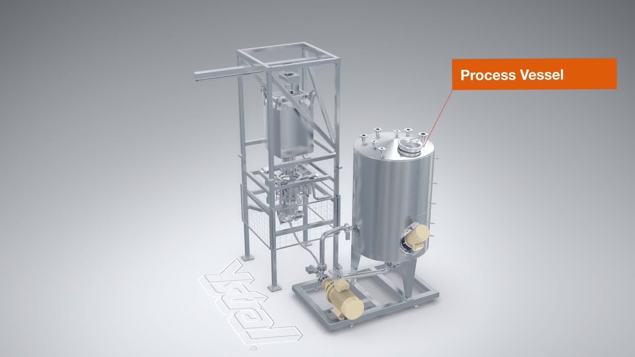 Process system with YSTRAL Conti-TDS and BigBag handling system