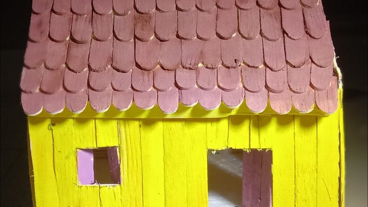 Hande made HOME |icecream stick| #viral #handmade