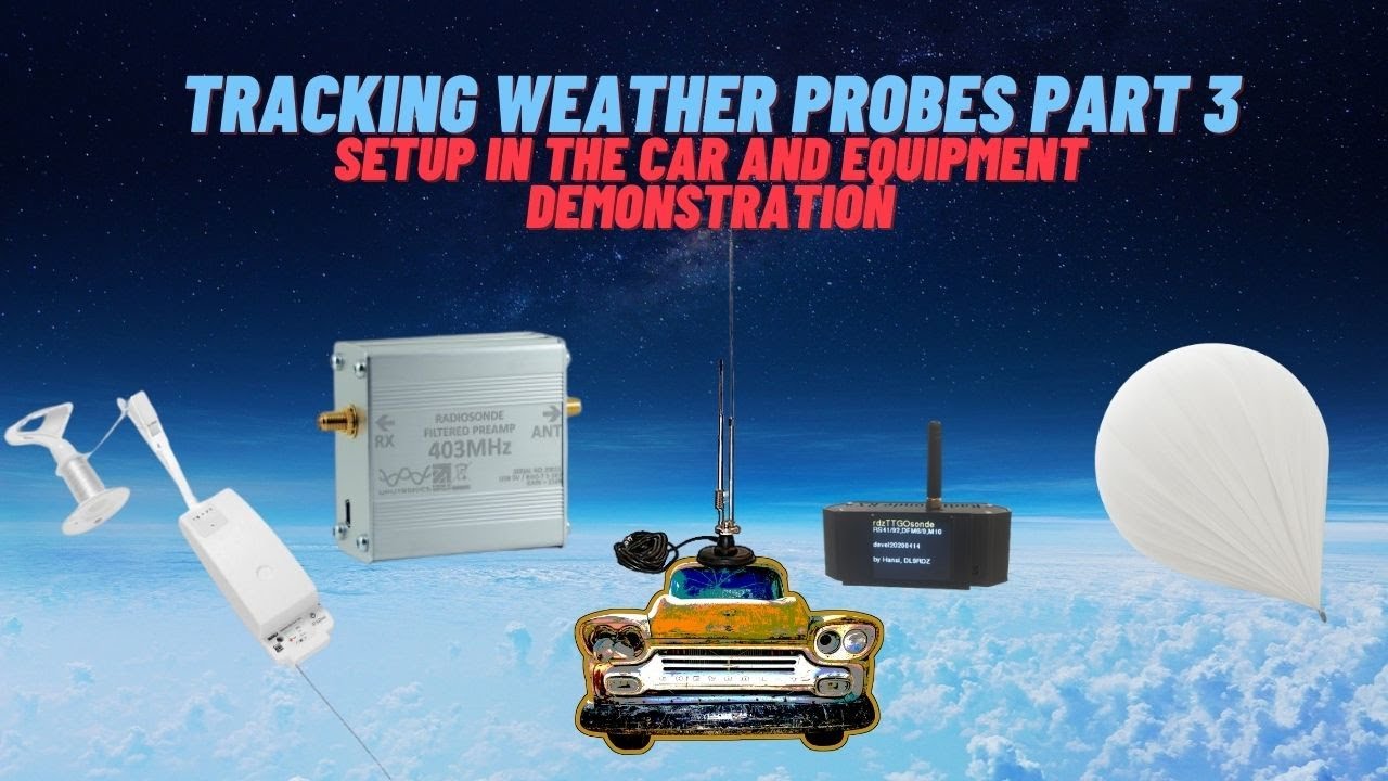 Wettersonden aufspüren Teil 3 - Setup im Auto und Gerätevorführung