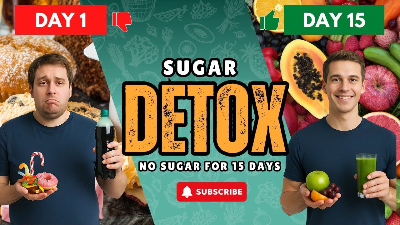 Sugar Detox: No Sugar for 15 Days? | Sugar Detox Tips, No Sugar Challenge, Sugar Detox Diet.