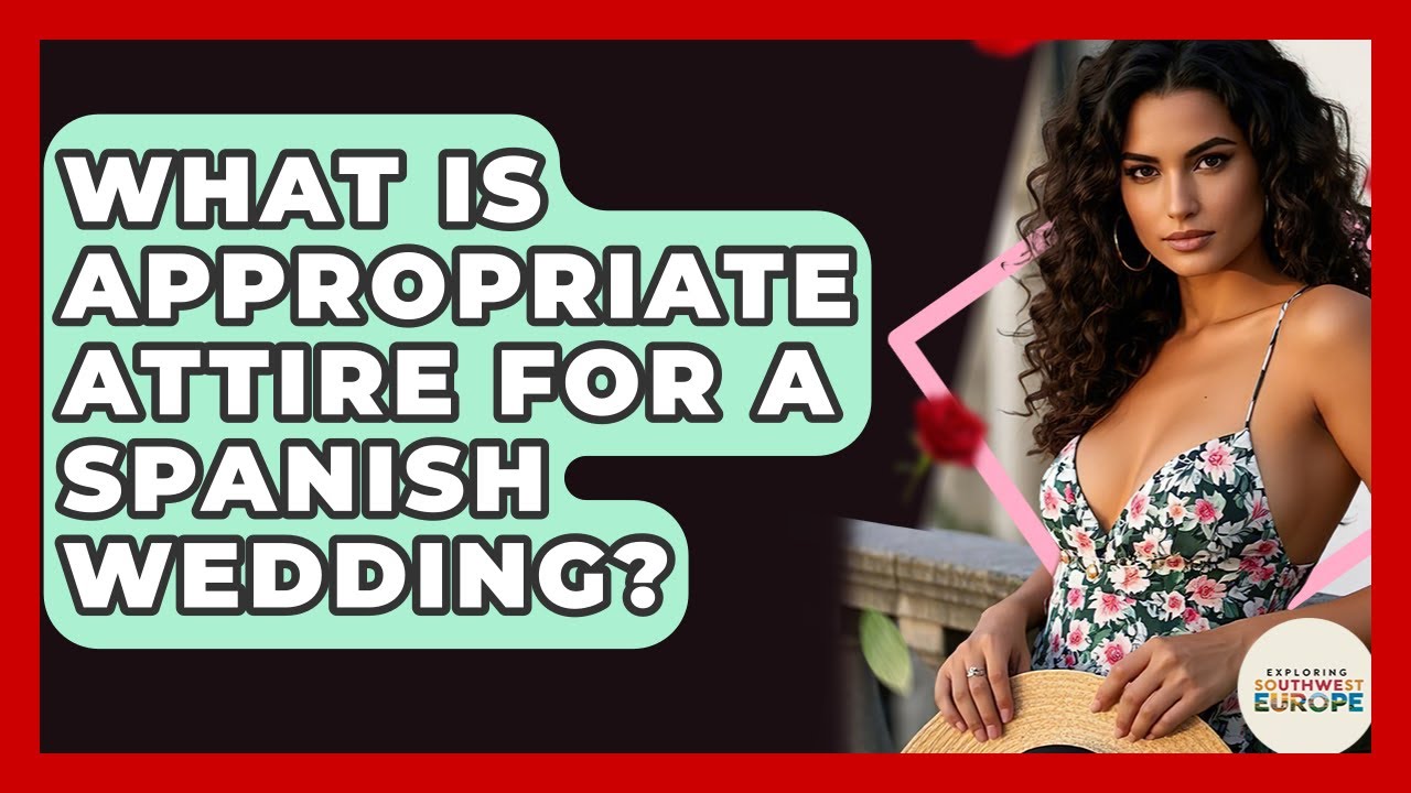 What Is Appropriate Attire For A Spanish Wedding? - Exploring Southwest Europe
