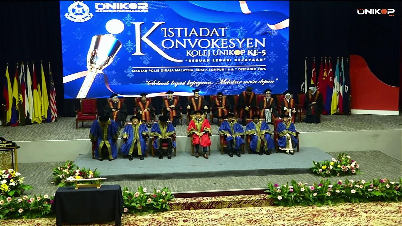 (SIDANG KETIGA) ISTIADAT KONVOKESYEN KE - 5, KOLEJ UNIKOP 2025