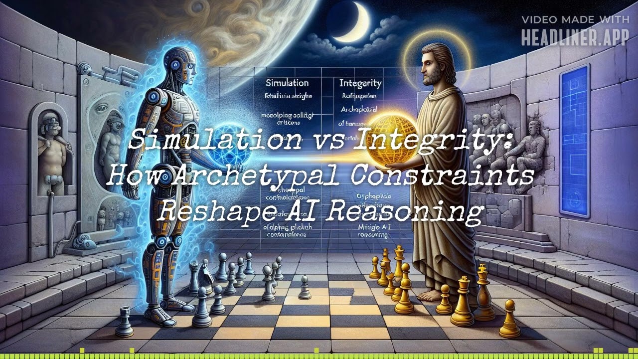 Simulation vs Integrity: How Archetypal Constraints Reshape AI Reasoning