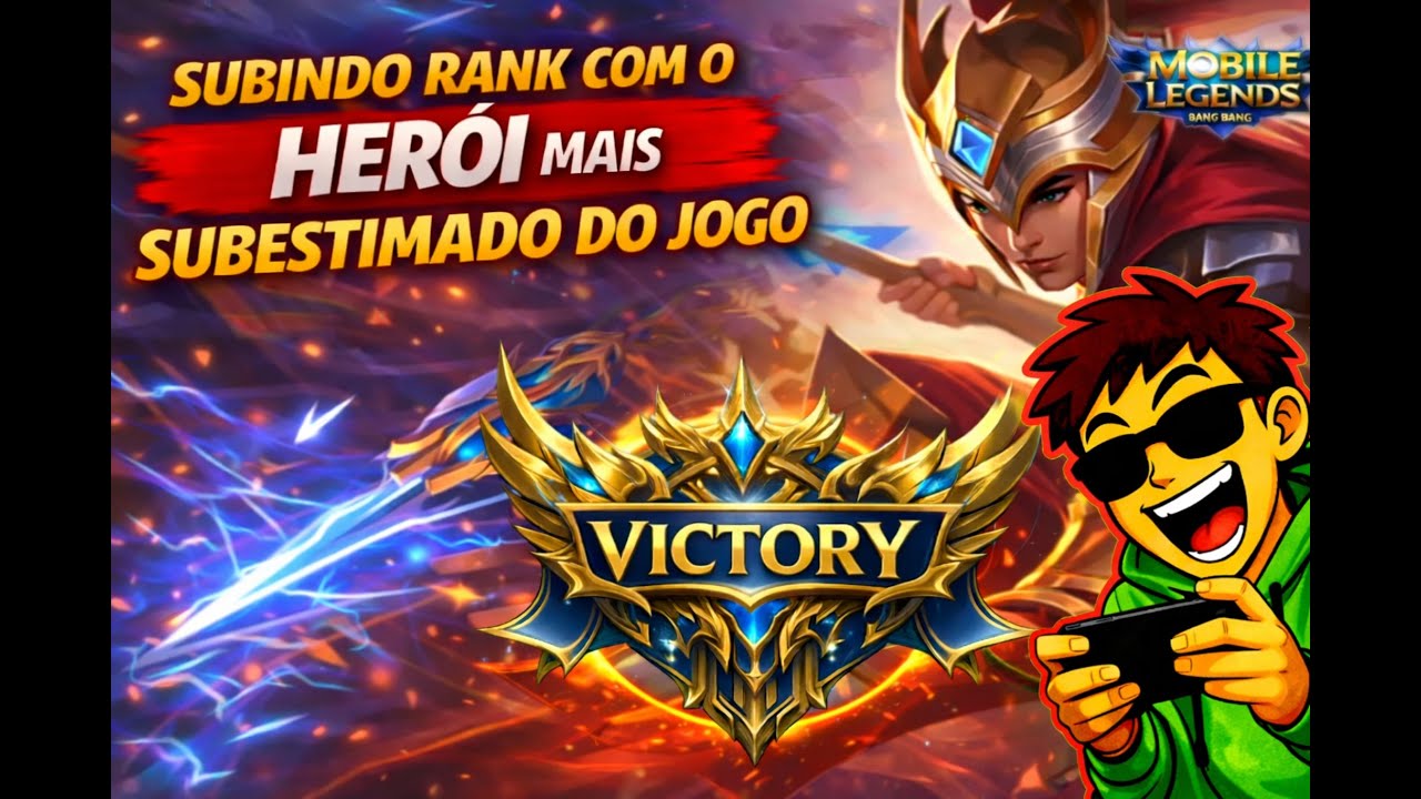 🔥 AO VIVO AGORA! SUBINDO RANK no Mobile Legends | Rumo ao MÍTICO