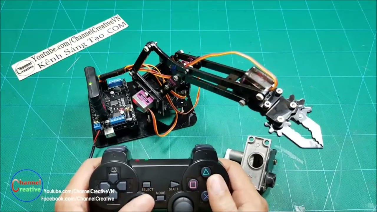 4 DOF Robotic Arm Overview