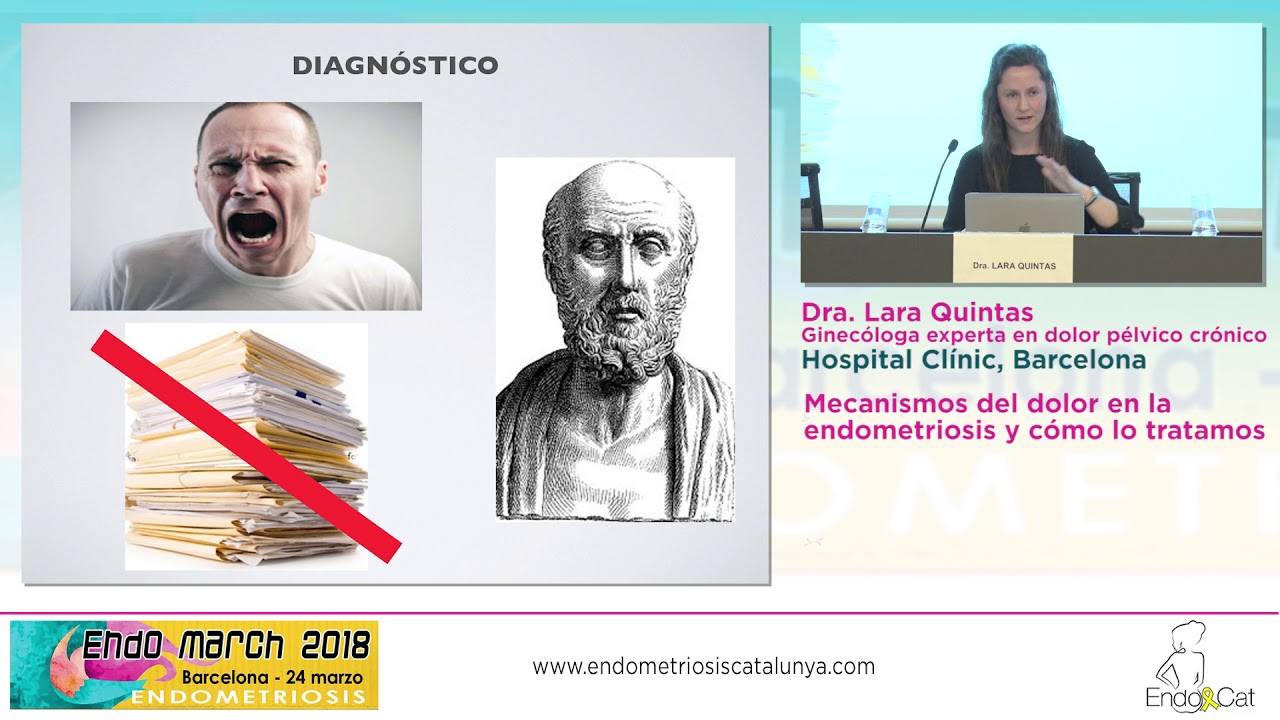 Dra. Lara Quintas. Mecanismo del Dolor en la Endometriosis. Cómo lo tratamos.