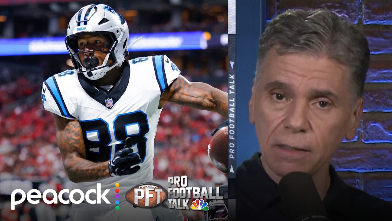 Panthers' offense 'annihilates' porous Falcons in Week 2 | Pro Football Talk | NFL on NBC