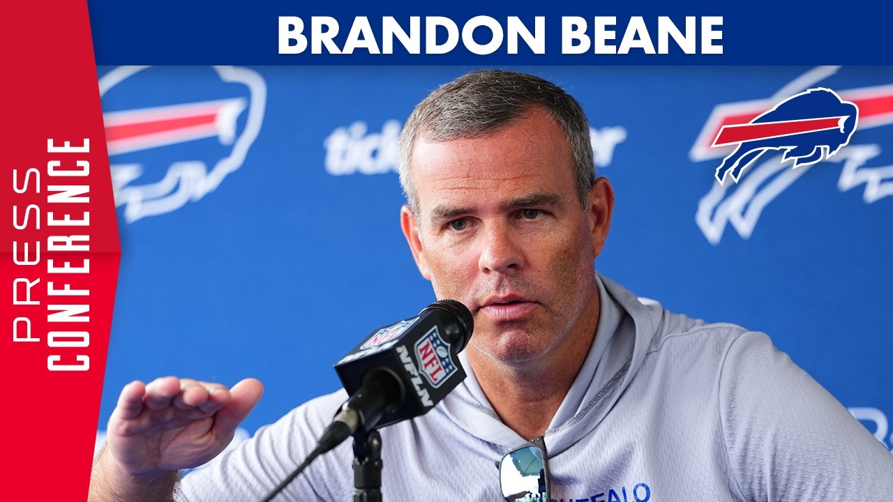 Brandon Beane Addresses The Media As Camp Wraps | Buffalo Bills