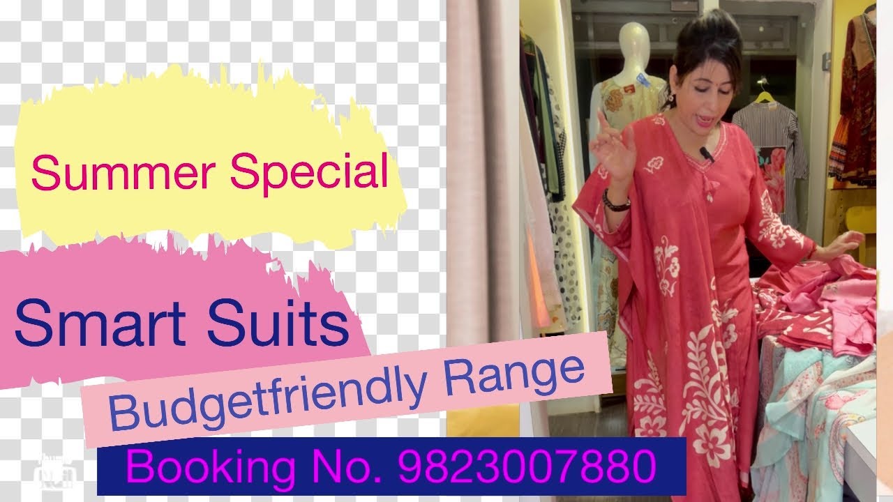 Summer special Suits in medium budget by Maneesha @DAZZLE by DULHAN || Bookung no. 9823007880