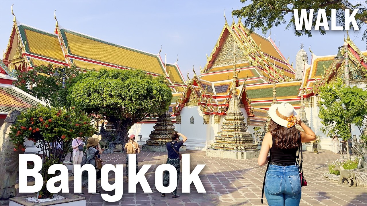 Wat Pho Walking Tour | 4K Bangkok Walk
