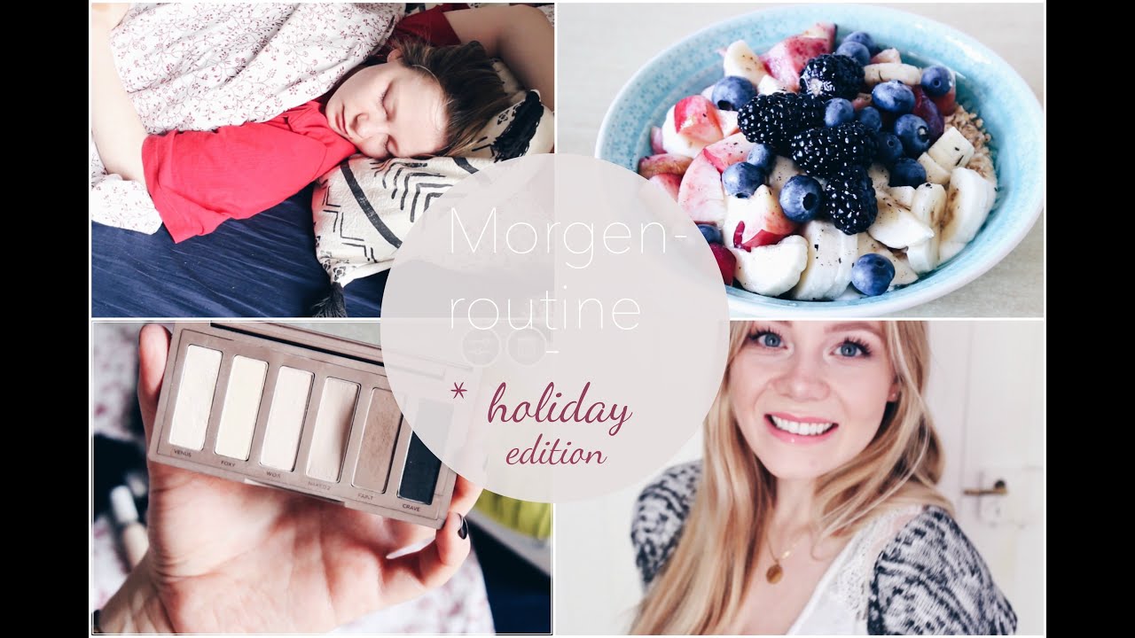 MORGENROUTINE IN DEN FERIEN | FRÜHSTÜCK, OUTFIT, ZAHNPFLEGE
