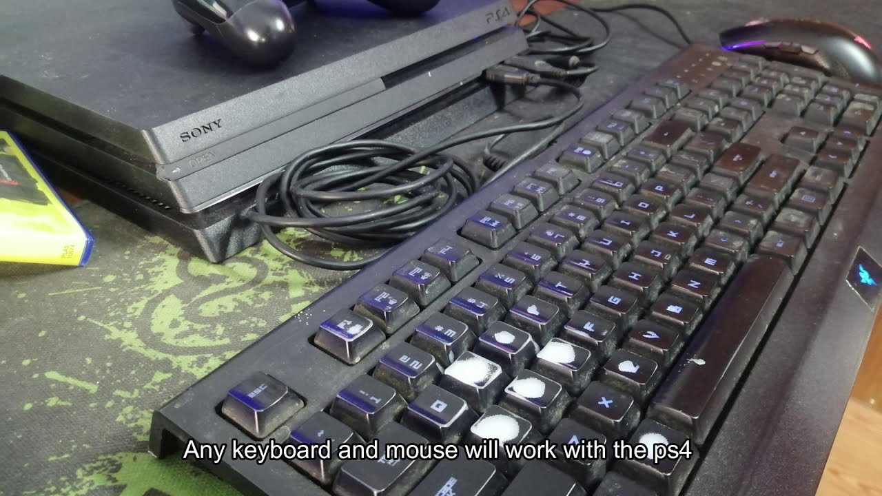 How to play ps4 games with keyboard and mouse 2021