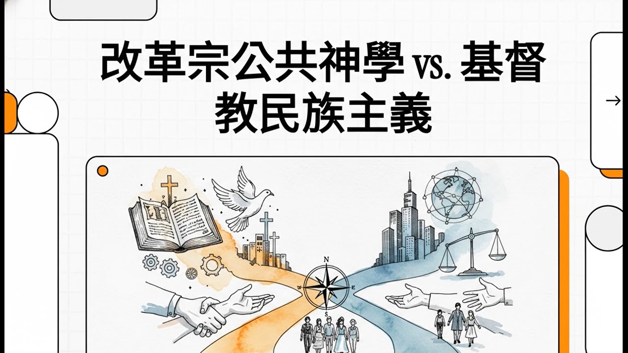 改革宗公共神學 vs 基督教民族主義 (聖經，教會，與社會公義系列 02)
