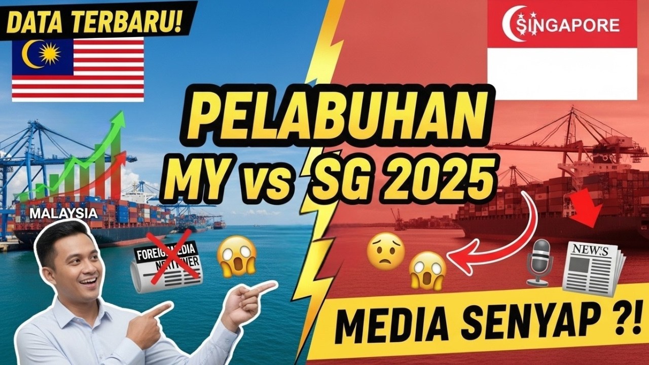 🔴 DATA TERBARU BUKTIKAN: Pelabuhan Malaysia vs Singapura 2025 — Mengapa Media Asing ...
