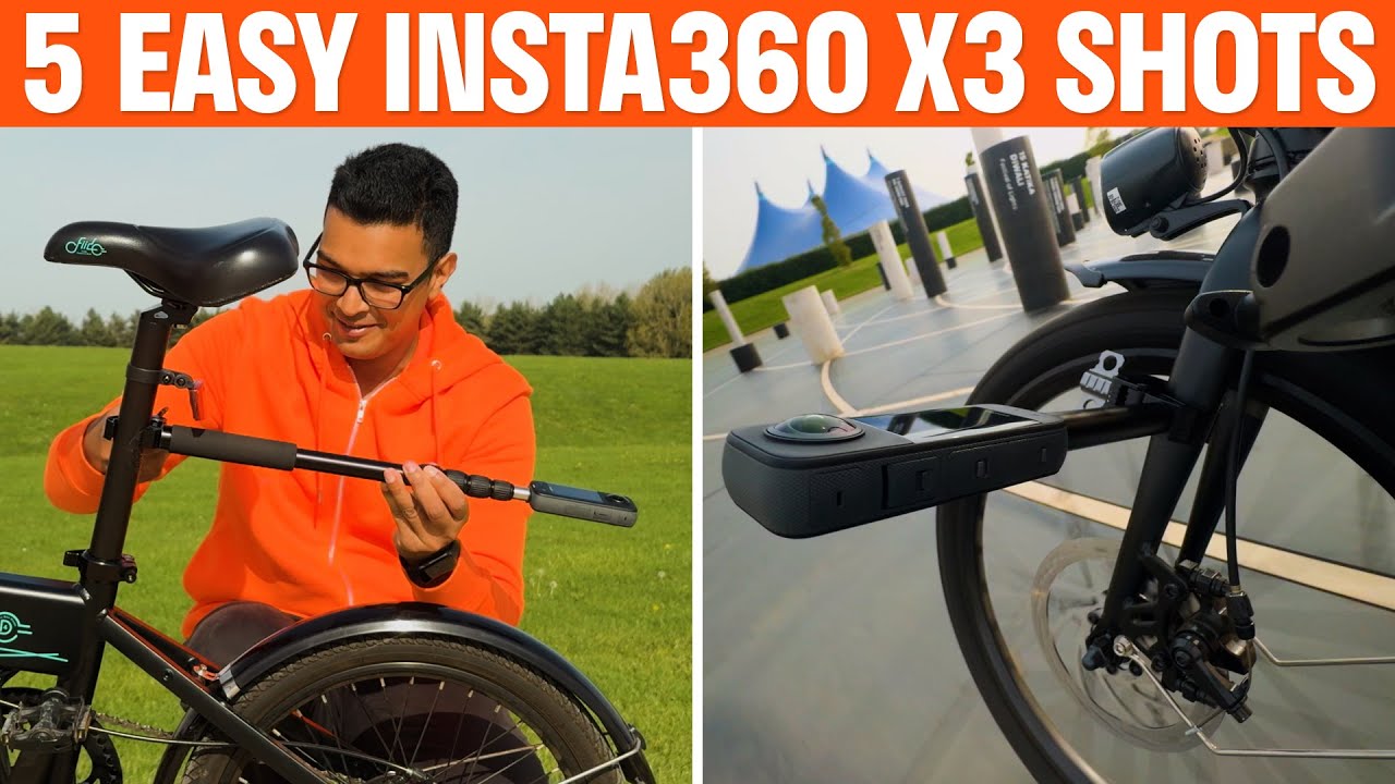 5 простых снимков велосипеда с Insta360 X3 и руководство по редактированию в приложении Insta360