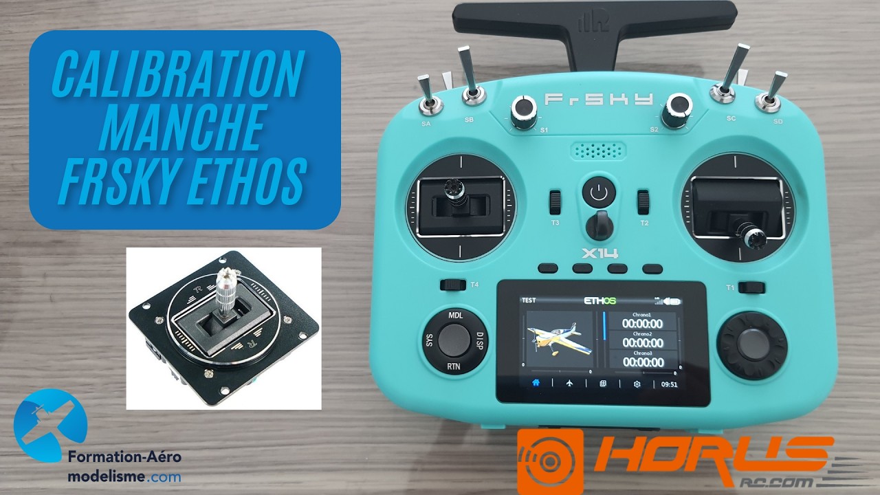 9 Calibration Manche radio Frsky