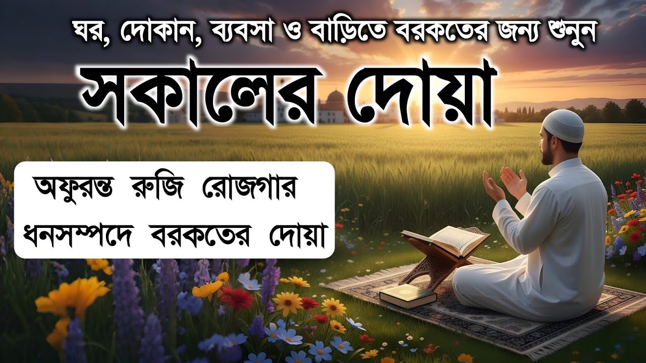 সকালটা শুরু হোক হৃদয় শীতল করা বরকতময় আয়াত দিয়ে। সকালের দোয়া ও জিকির। Morning Dua Full by Alaa Aqel