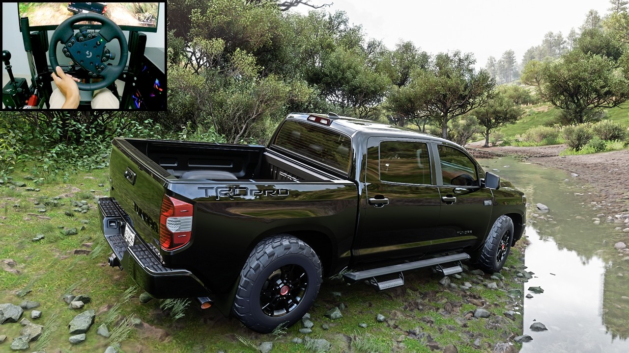 Toyota Tundra TRD Offroading - Forza Horizon 5 | Logitech RS50 gameplay