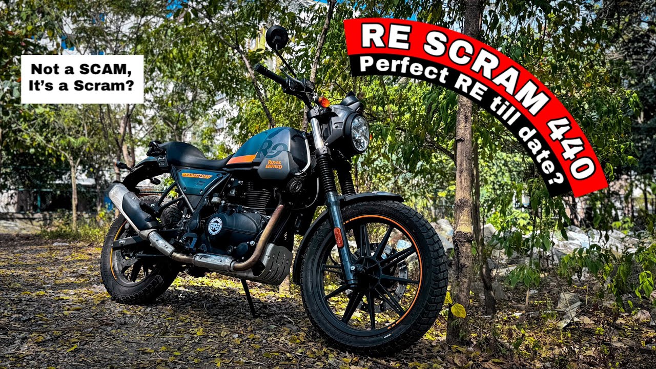 Royal Enfield Scram 440 - The Best RE till date? Ride Review