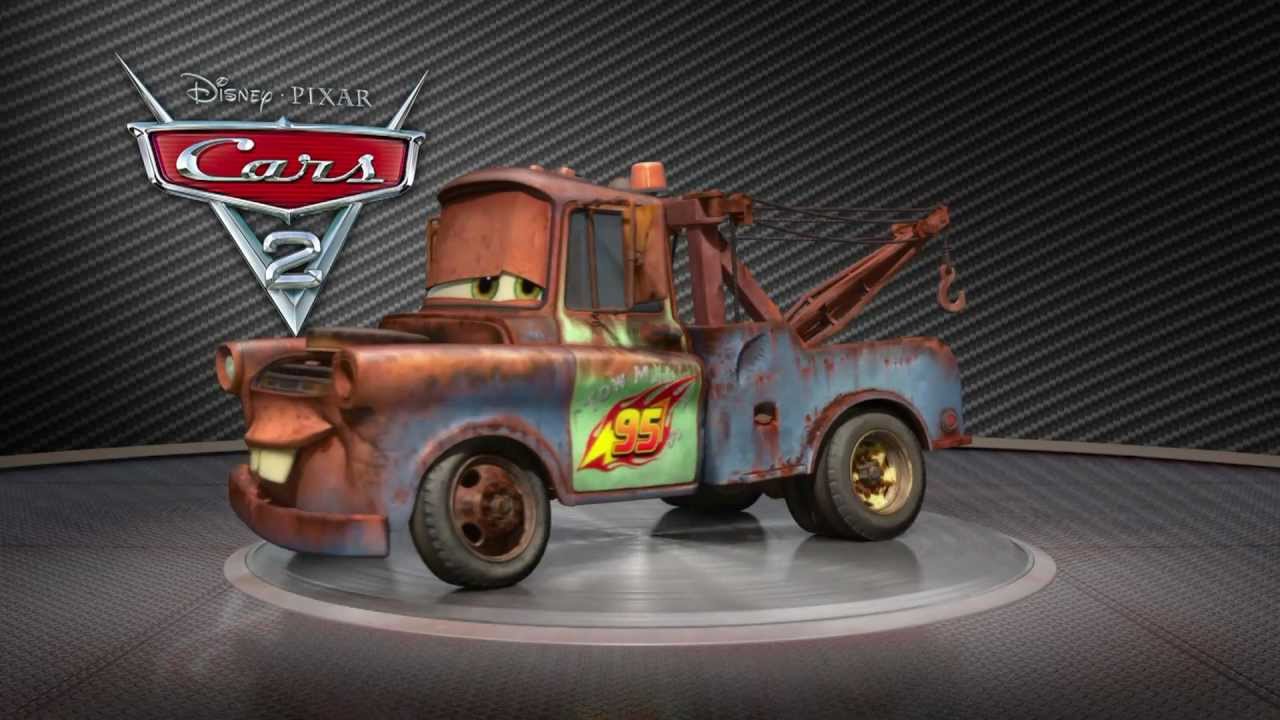 All of Disney Pixar Cars 2 Turntables cars in HD Lightning McQueen Mater