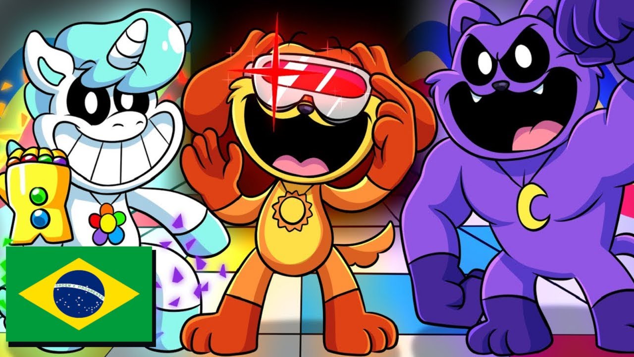 SMILING CRITTERS mas eles são SUPERHEROIS?! Poppy Playtime 3 Animação