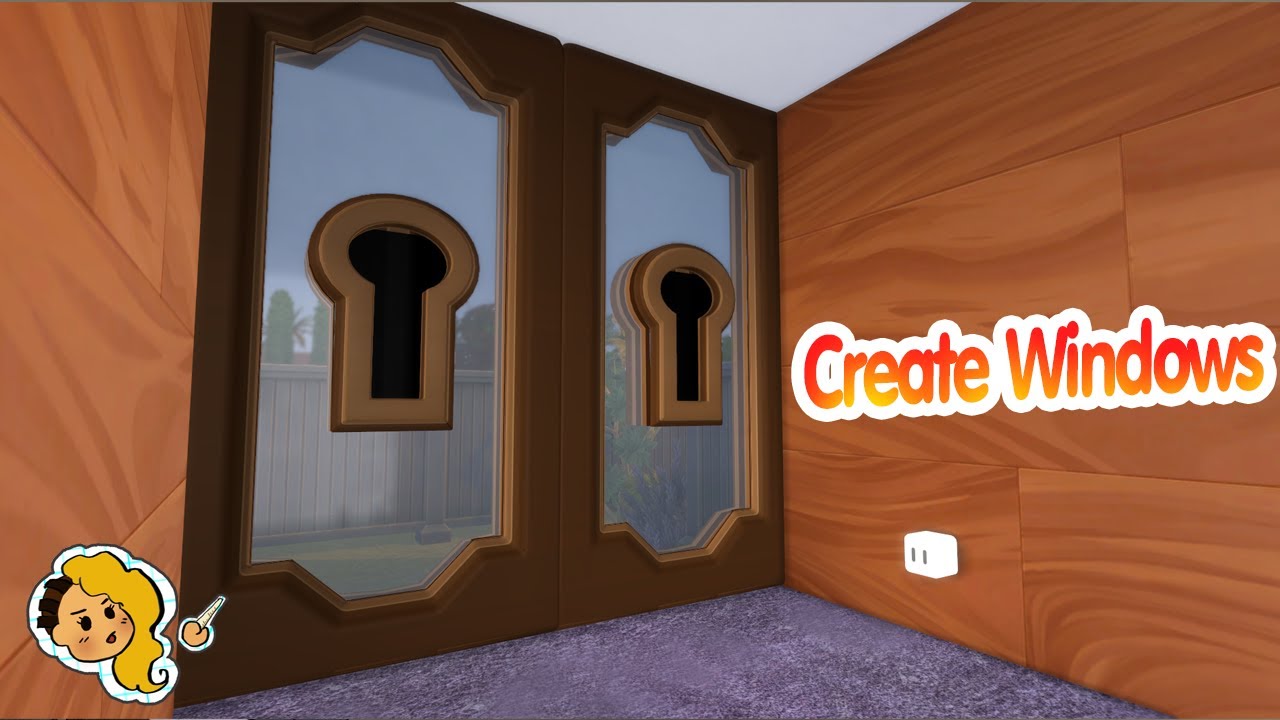 SIMS 4: HOW TO make windows FAST and EASY