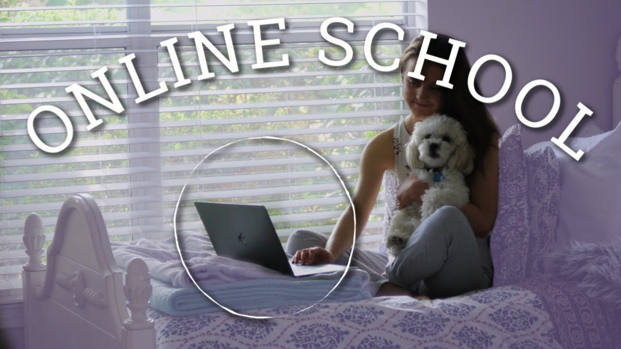 A Day In Online School