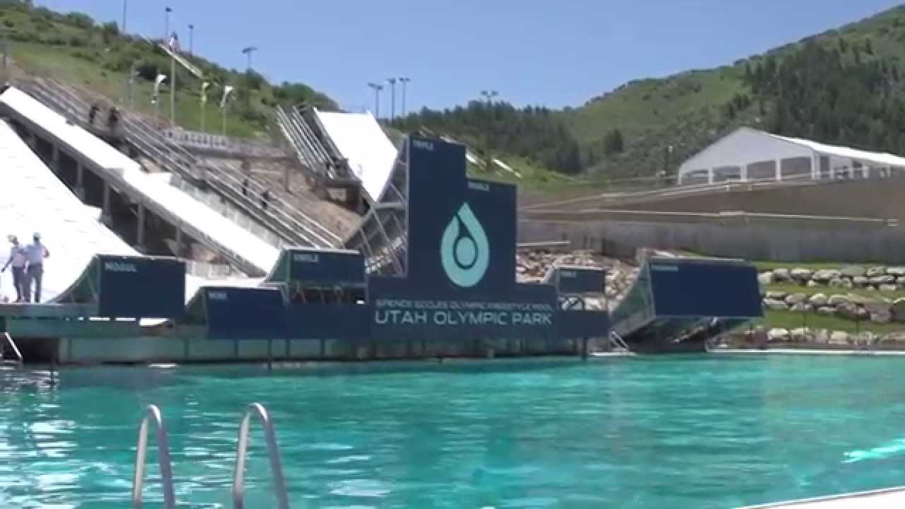Training Begins on New Big Air Jumps - Utah Olympic Park