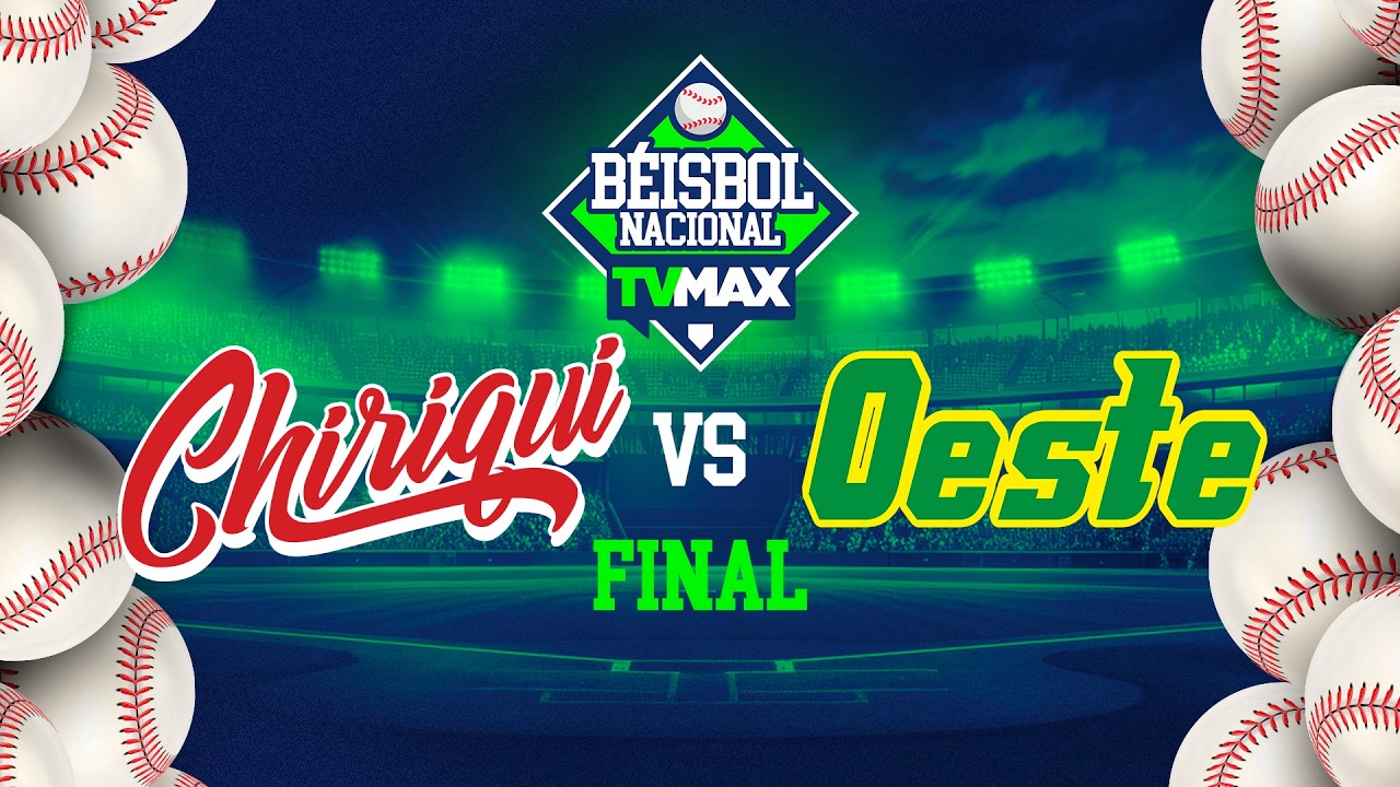 CHIRIQUÍ VS PMÁ. OESTE  | FINAL - JUEGO 3 | ⚾ BÉISBOL JUVENIL  2026 | #FullBeis | EN VIVO