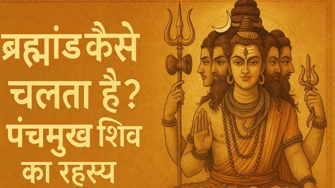 ब्रह्मांड कैसे चलता है? — पंचमुख शिव का रहस्य