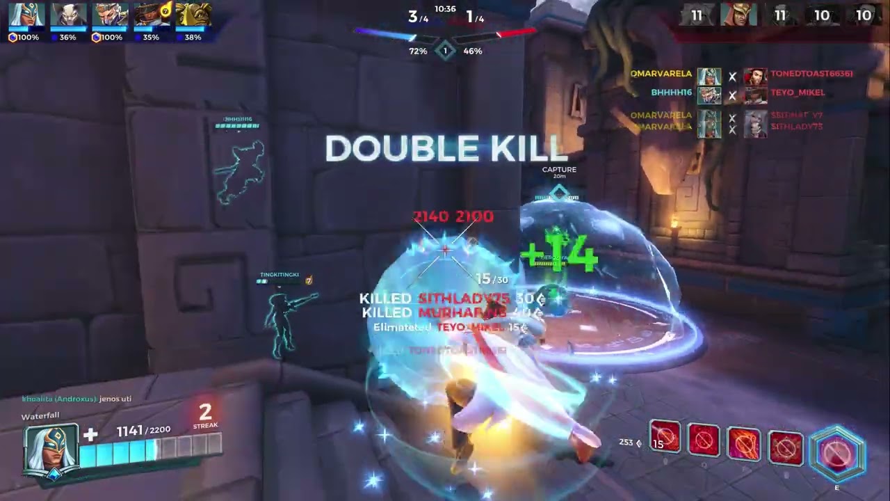 Satisfying Jenos Ult(Paladins)