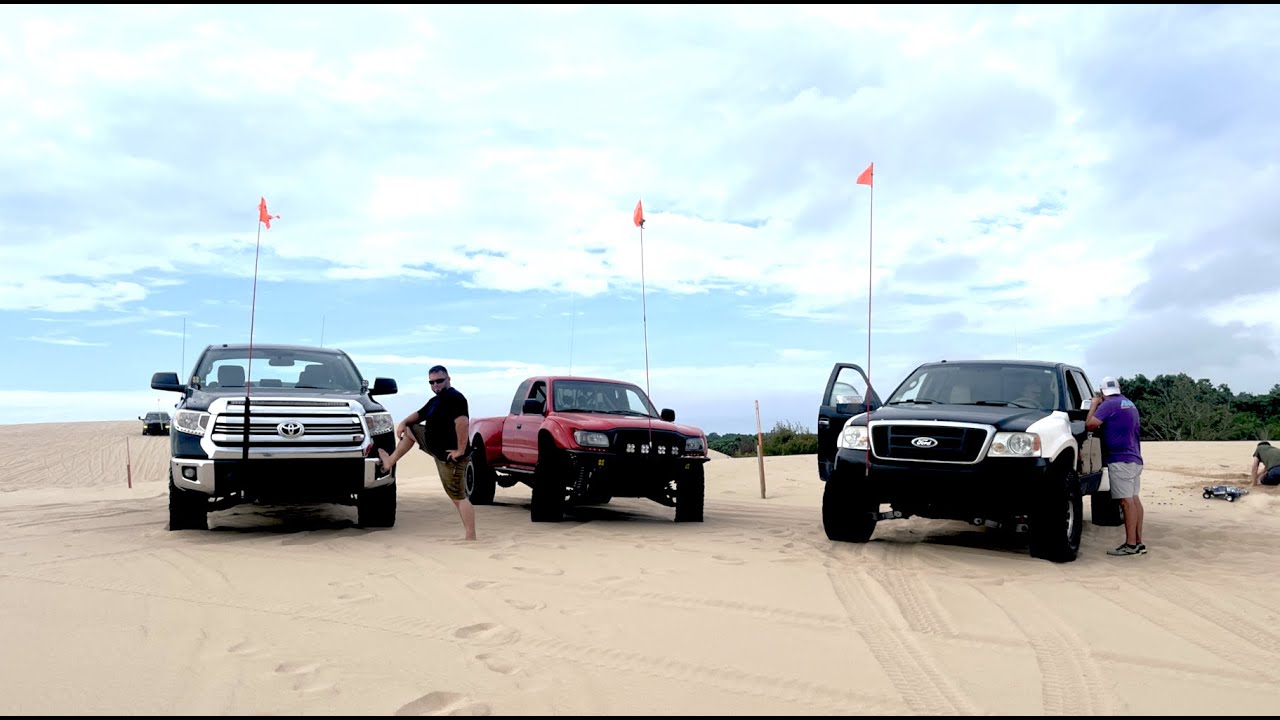 Toyota Takeover Weekend 2025 Silver Lake Sand Dunes.  Tacoma actually survived the Weekend