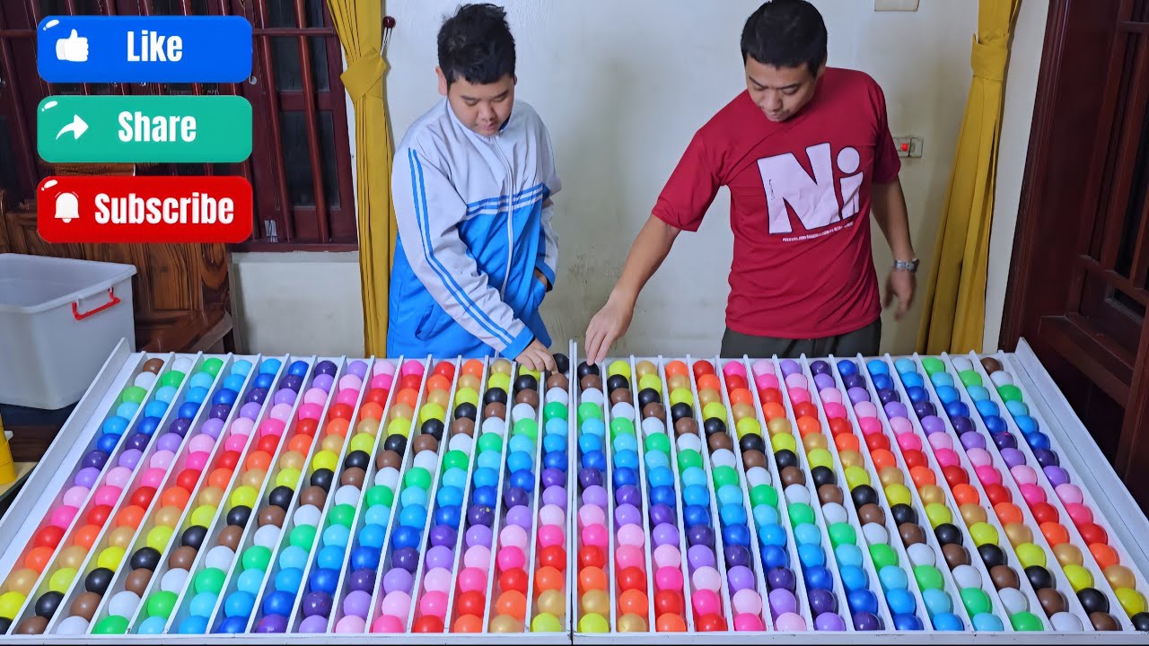 🔥🔥🔥 Color Ball Sorting and Puzzle Challenge | Relaxing ASMR Game 🔥 level 17
