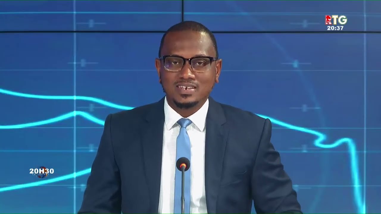 JT DE 20H30 DU 11 JANVIER 2025.  ''LES ÉDITIONS DE LA RTG GUINÉE 224'