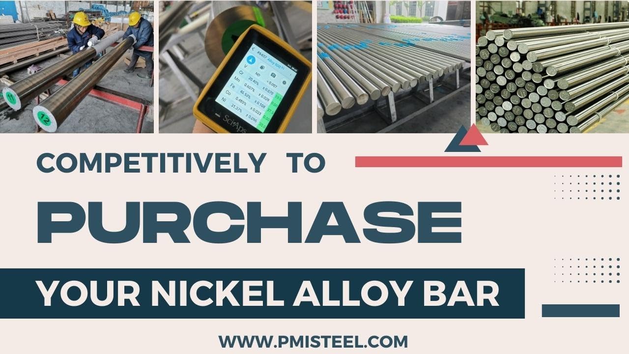 Nickel Alloy Round Bar Excellent Supplier- Incoloy-Inconel 600/718/800-EN10204 3.1@pmisteel.com