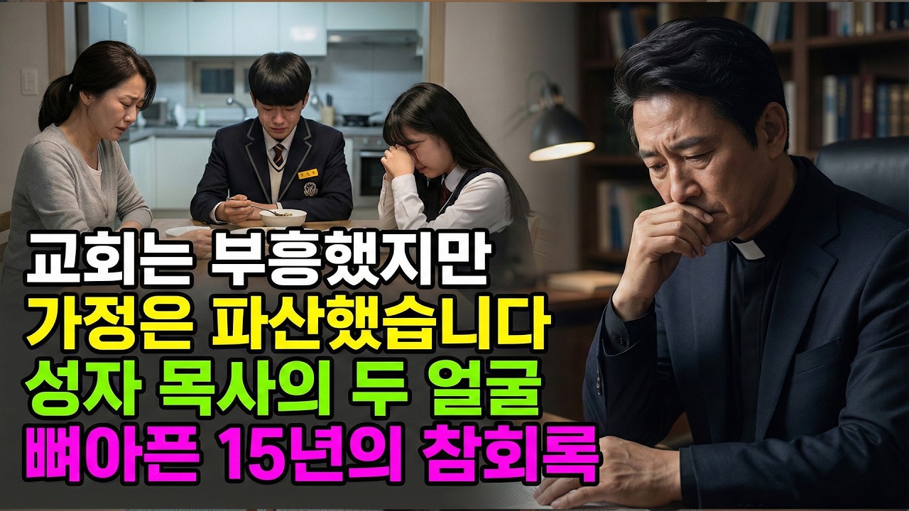 (신앙 간증) 교회에선 성자, 집에선 지옥... 모두가 부러워하던 목사님의 충격적인 고백 | 기독교 간증, 실화 간증, 교회 간증, 인생 로그