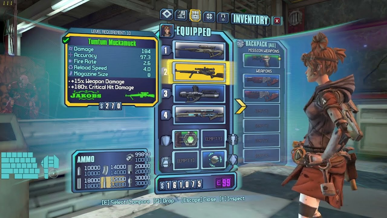 Borderlands 2 Weapon Merging