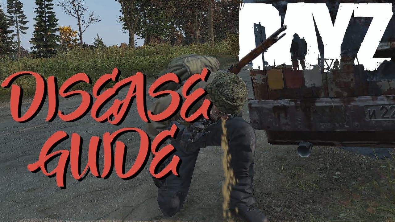 How to Survive / Cure DISEASE (Cholera) and SICKNESS  in DayZ Health/Medical Guide [3]