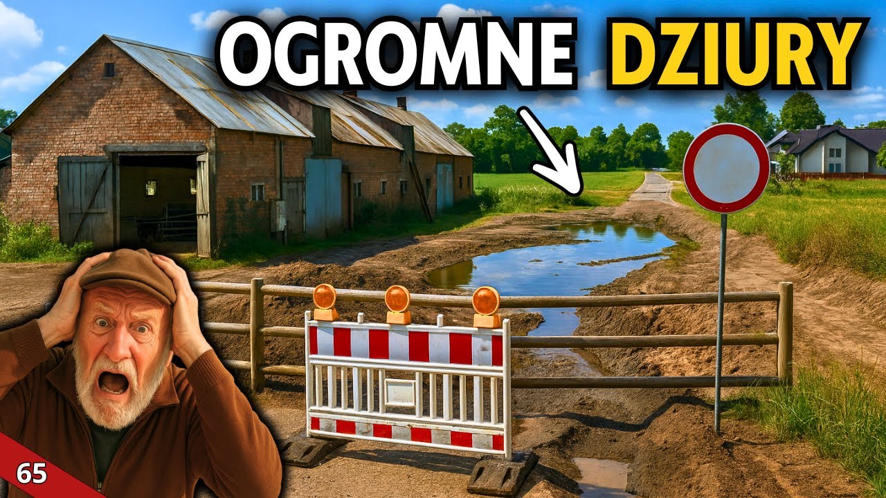 GMINA ZAMKNĘŁA NASZĄ DROGĘ! 🌻 Prawdziwe życie na wsi #65 🌻fabuła w FS 25