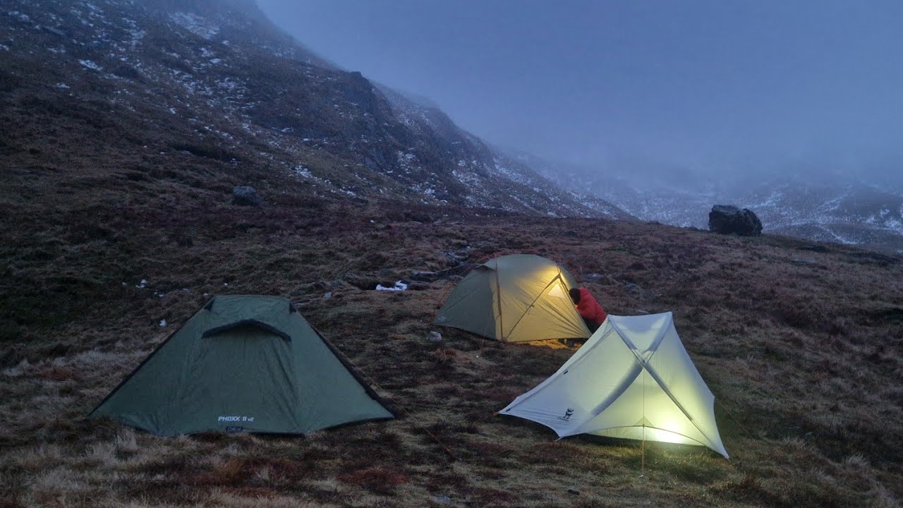 Wild Camping in the Lake District: Torrential Rain, -7°C Wind Chill & a Stolen Cave!