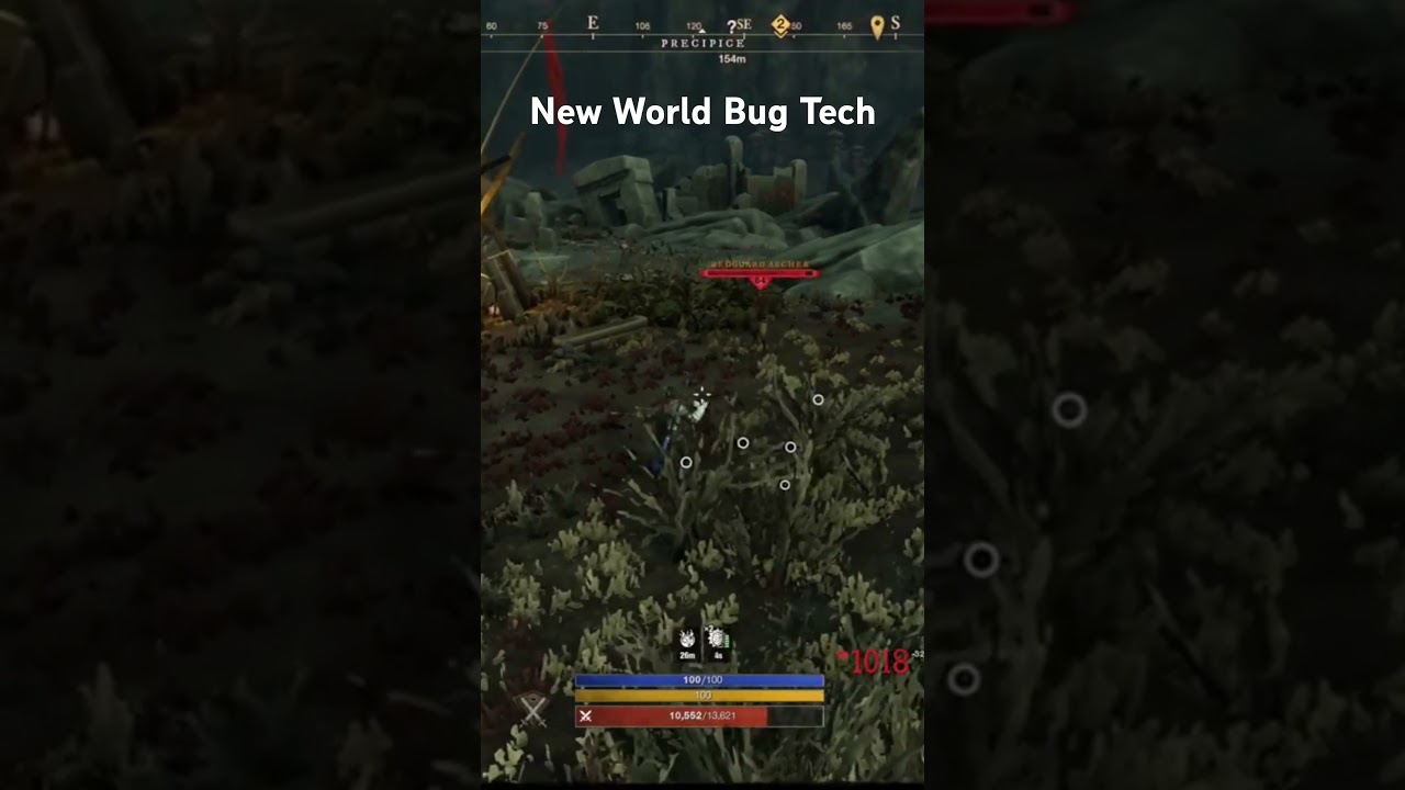 New World Bug Tech - Ice Pylon procs Healing Tomb #newworld