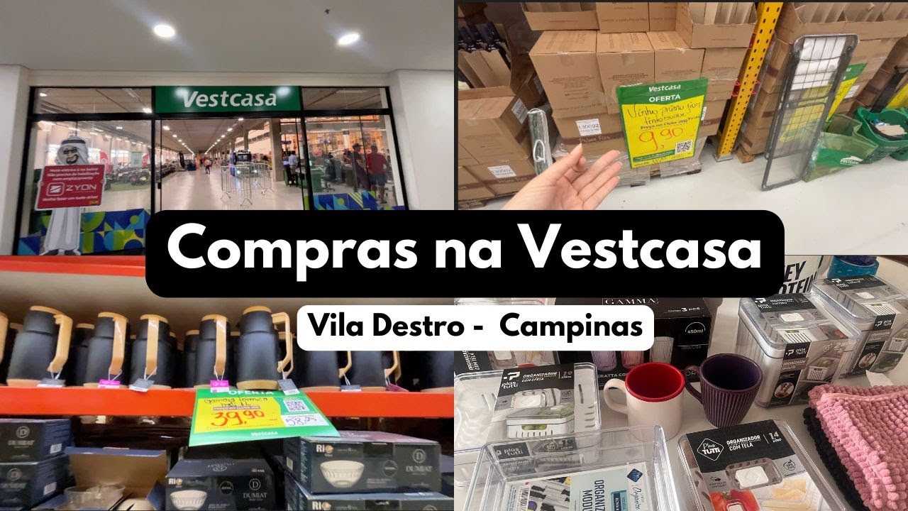 COMPRAS NA VESTCASA CAMPINAS  | 💸🙌🏻🛒