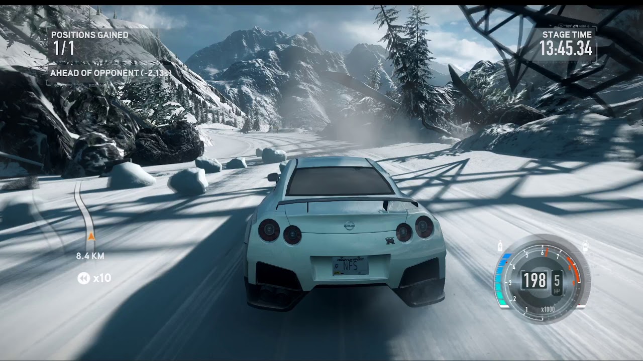 (Ultra-Widescreen) NFS The Run - Summit, Independence Pass