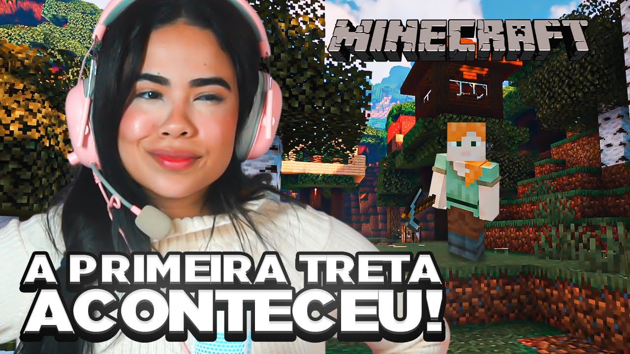 UM DIA CONSTRUINDO UMA VILA EM FAMÍLIA NO MINECRAFT