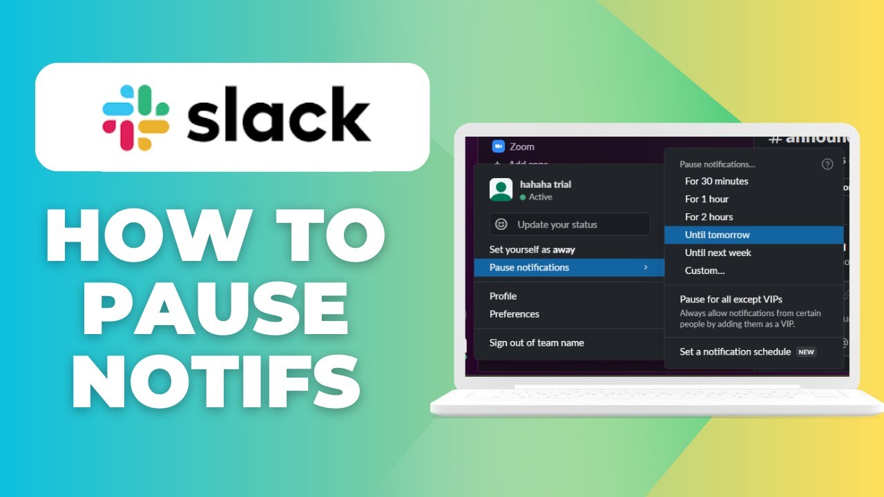 How To Pause Notifications In Slack (Step-by-Step 2025 Tutorial)
