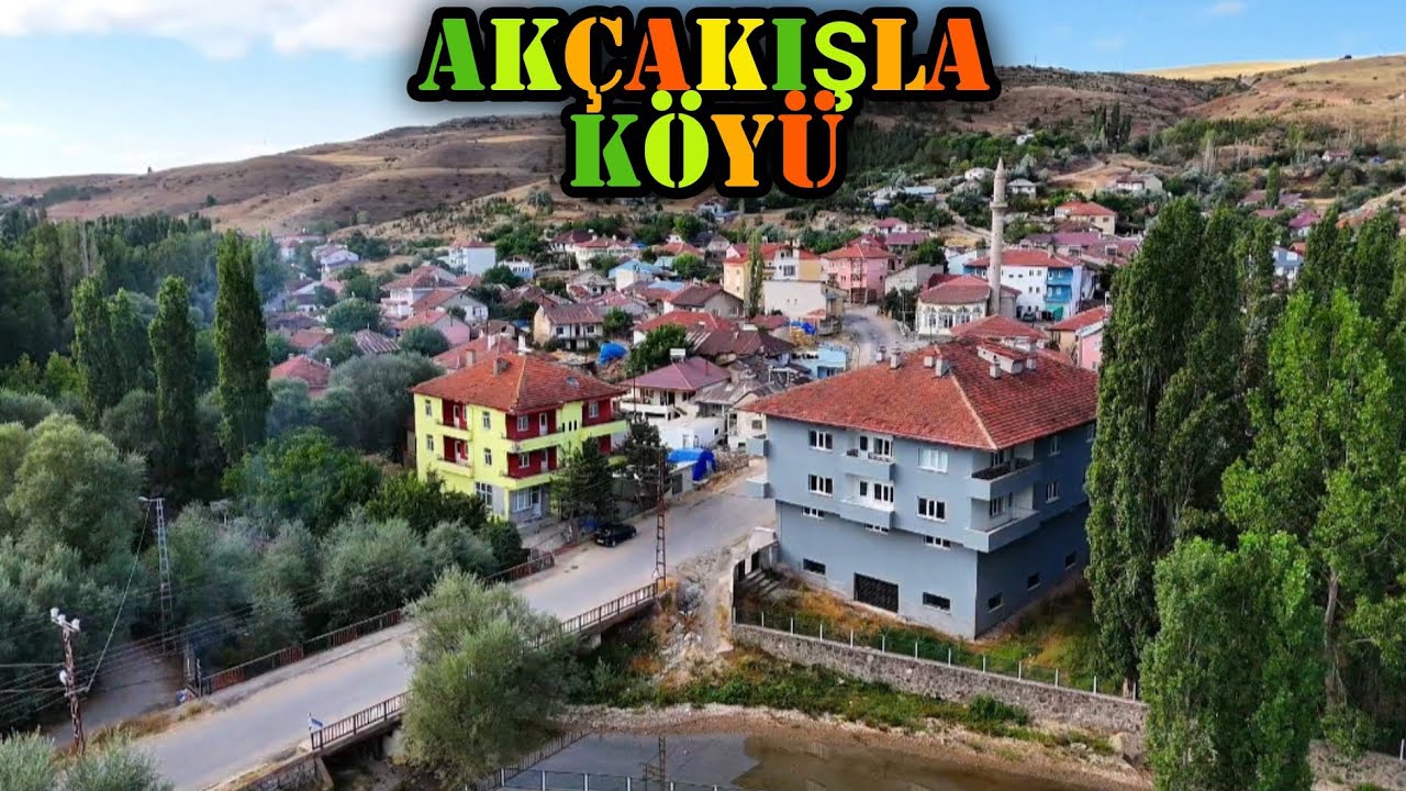 Sivas Şarkışla Akçakışla Köyü | Havadan Drone Görüntüleri