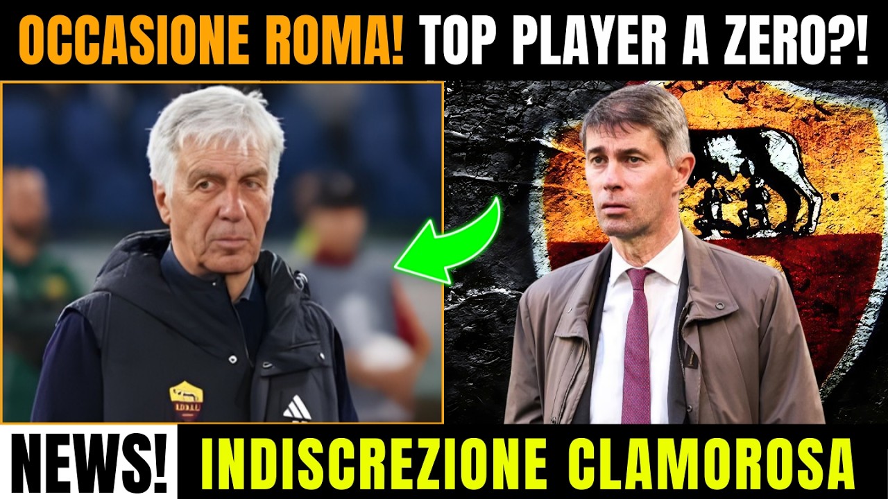 Calciomercato Roma💣Svelati i 3 Obiettivi! Massara prova il Colpaccio🔥