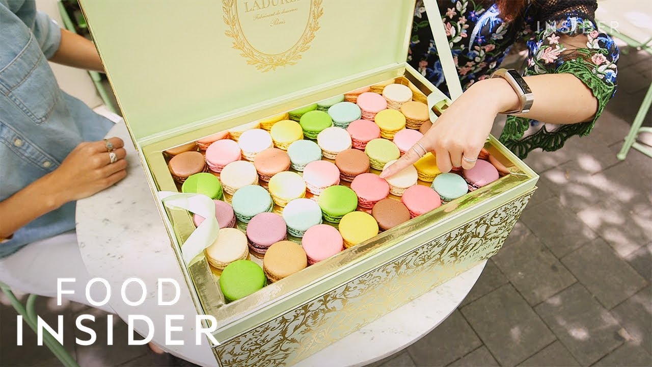 $900 Treasure Chest Filled With 200 Ladur&eacute;e Macarons