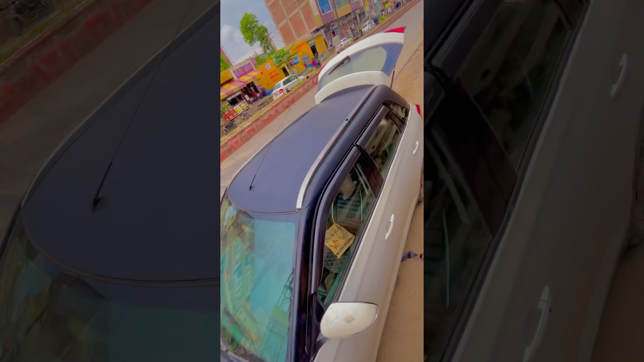 Brezza Roof Matte Black Vinyl Wrap 